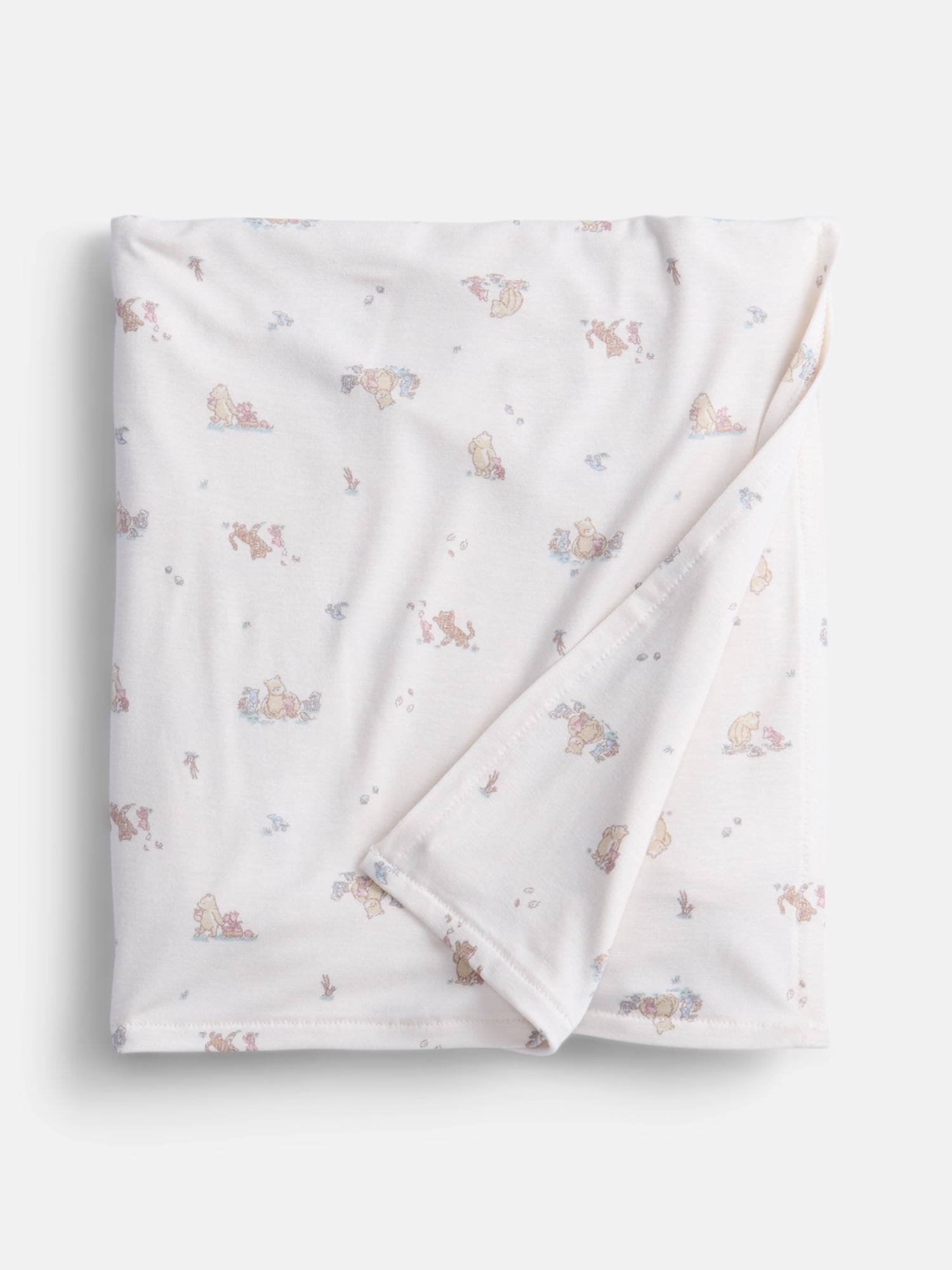 Disney Winnie the Pooh Infant Swaddle Blanket and Hat Set, 2 Piece, One Size