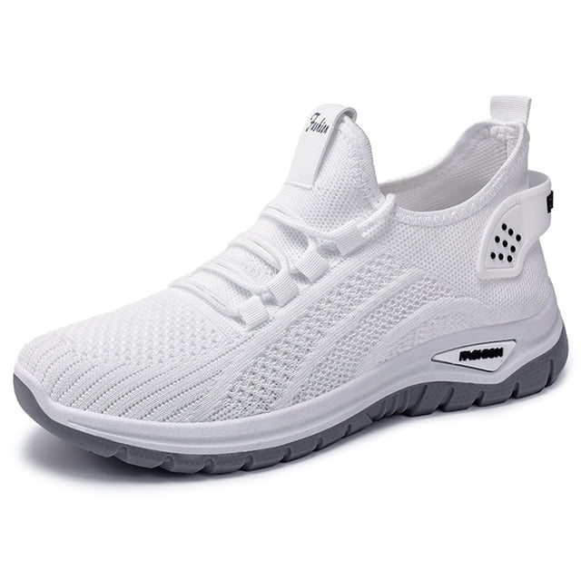 Willtoo Chaussures Orthopédiques pour Femmes Soutien de Voûte Chaussures de Golf Largeur Grand Antidérapantes à Enfiler Chaussures de Randonnée Maille Tricotée Extensible Souple Chaussures en Mousse 2026