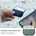 thumbnail image 3 of Native Union (Re)Classic Case for AirPods Pro 3 – Premium Resistant & Recycled Materials – Durable Protection – Supports Wireless Chargers – Compatible with AirPods Pro 3 (Slate Green), 3 of 6