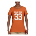 thumbnail image 2 of Wild Bobby, Polk High Bundy 33 Married with Children Fan, Pop Culture, Women Graphic Tee, Orange, X-Large, 2 of 4