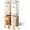 4L * 4, variant on Food Storage Containers Pop Airtight Food Storage Containers with Lids for Kitchen Pantry Organizing Cereal Snack Flour Sugar Coffee Spaghetti Stackable - 8 Pcs (1.2, 2.0, 2.7, 3.3qt)*2