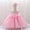 Pink, variant on NAISIBABY Girls Princess Dress, Sleeveless Floral Sequin Mesh Formal Pageant Dress Prom Maxi Dress Sets Pink 5T