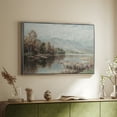 thumbnail image 6 of Vintage Landscape-XXIV By Wexford Home Framed in Silver Wood Gallery Wrapped Canvas 27 in. x 41 in., 6 of 7