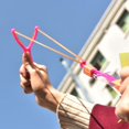 thumbnail image 2 of Tirachinas luminoso, flecha voladora, catapulta de destello, hada voladora, juguetes para niños al aire libre, libélula de bambú, 2 of 3
