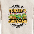thumbnail image 3 of Teenage Muntant Ninja Turtles - Turtley Awesome Group - Toddler And Youth Crewneck Fleece Sweatshirt, 3 of 5