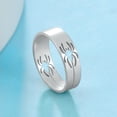 thumbnail image 1 of 1 Pieza De Anillos De Araña Ahuecados Para Hombre, Anillo De Acero Inoxidable, Anillo Punk Hip Hop, Regalo De Joyería De Fiesta, 1 of 3