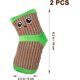 thumbnail image 2 of 2 uds juguetes chirriantes juguetes de peluche para masticar para perros animales de peluche para perros animales de algodón juguetes para perros, 2 of 5