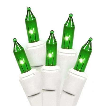set of 100 green everglow mini christmas lights white set of 100 green everglow mini christmas lights white