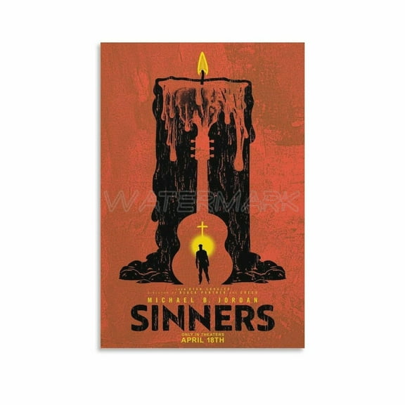 Sinners Movie Poster 2025 (8) Canvas for Living Room Bedroom Decor