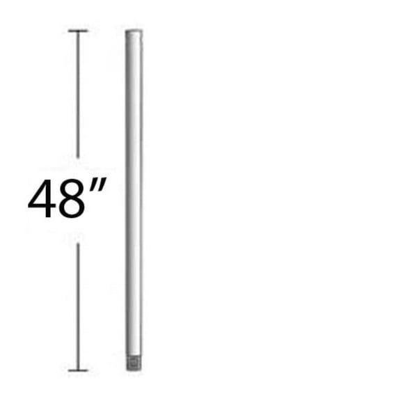 DR548-GS-Minka Aire Fans-Accessory - Ceiling Fan Downrod-48 Inch Down Rod Length-Graphite Steel Finish
