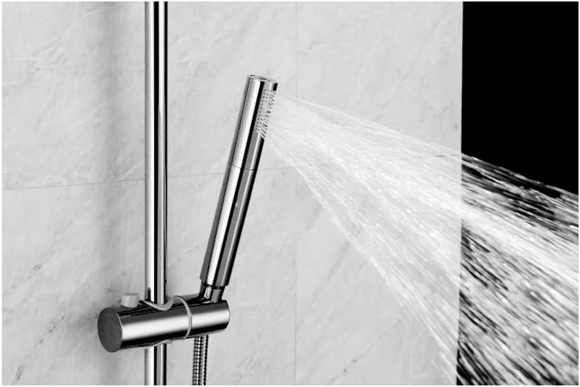 Solid Brass Hand Held Toilet Bidet Sprayer Two Function Douche Kit Shattaf Shower Head Bathroom Angle Valve Chrome,A Set