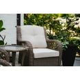 thumbnail image 4 of Tortuga Outdoor Two Piece Rio Vista Swivel Glider Set Armchairs & Accent Chairs, Rave Graphite, 4 of 5