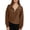 17# Coffee, variant on Half Zip Pullover Sweatshirt For Women Long Sleeve Casual Pullover Fleece Sweatshirt For Women Soft Sweatshirt 1/4 Zip