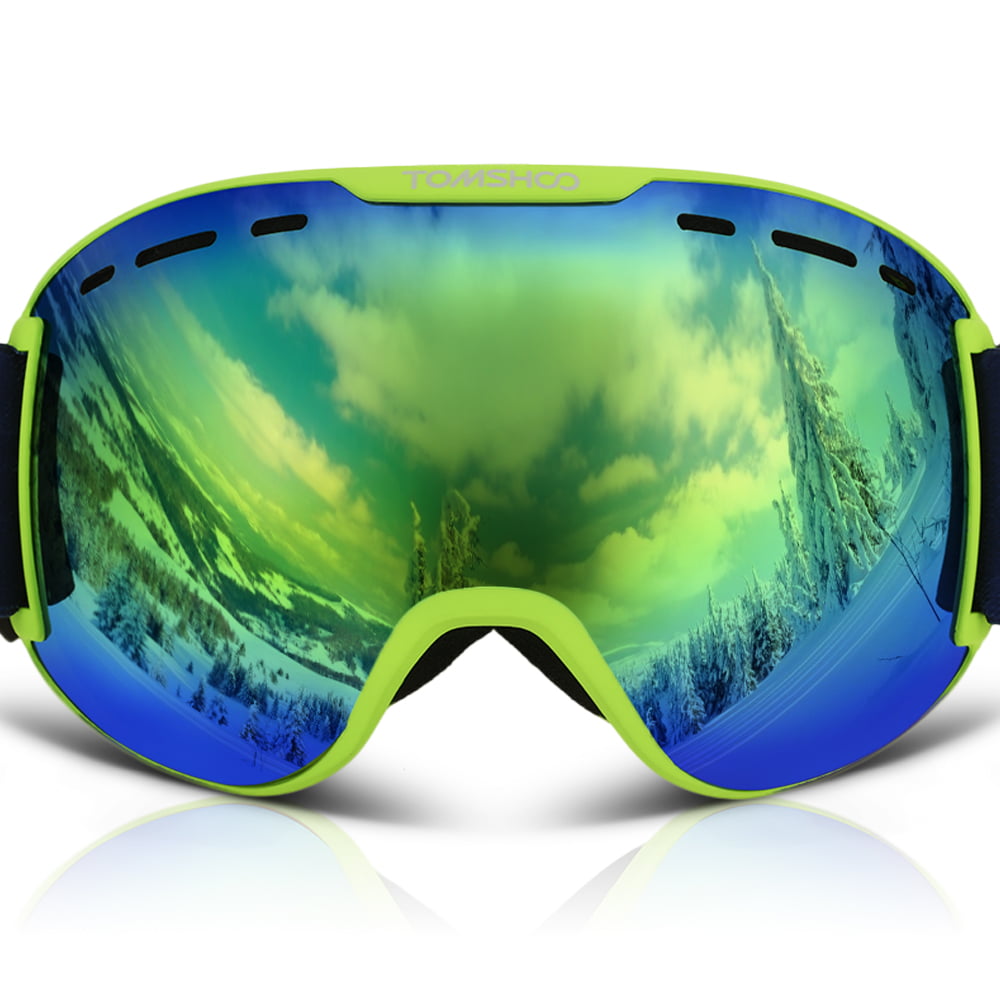 Gonex OTG Frameless Snow Snowboard Goggles with Interchangeable Lens Unisex US 
