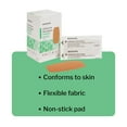 thumbnail image 5 of McKesson Adhesive Bandages for Wound Care, Fabric Patch, Sterile, 2 in x 4 in, 50 Count, 1 Pack, 5 of 12