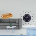 thumbnail image 2 of Cesta De Frutas Tejida, Cuenco Para Aperitivos, Plato Para Pan, Reloj Colgante De Acrílico Con Forma De Flor Para Escritorio, Silencioso, Para Interiores, Decoración Sencilla Para Dormitorio,, 2 of 8