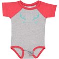 thumbnail image 3 of Inktastic Big Brother, Deer Antlers, Arrow - Blue Gray Boys Baby Bodysuit, 3 of 5