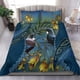 thumbnail image 1 of Juego de cama Tui Bird Mix Kowhai y helecho plateado, Azul, 1 of 6