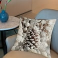 thumbnail image 7 of Christmas Throw Pillow Covers for Winter Decor 18x18" Christmas Pillowcase Winter Snowman Cushion Cover Christmas Throw Pillowcase Sofa Bed Cushion Covers, 7 of 7