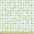 thumbnail image 2 of Ambesonne Yellow Polka Dot Fabric by the Yard Upholstery, Random Mini Spots, 3 Yards, Earth Yellow Pale Tan, 2 of 5