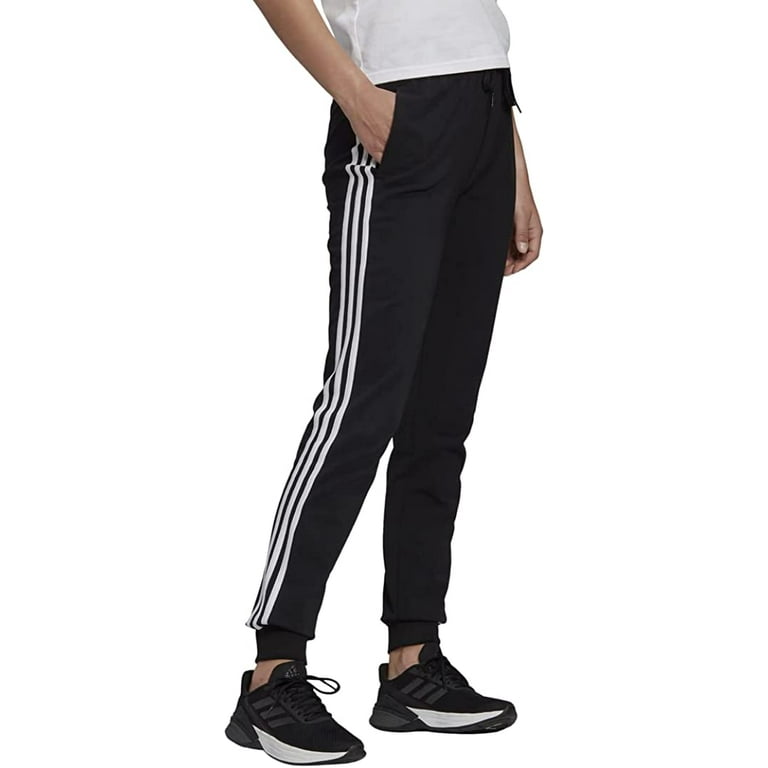 adidas Essentials Warm-Up Slim Tapered 3-Stripes Women's Tracksuit Pants -  Free Shipping