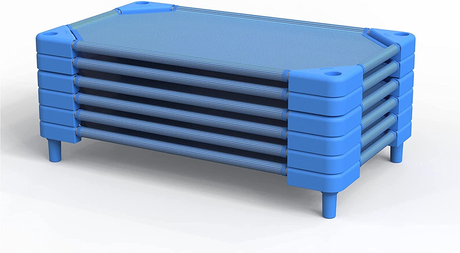 BBNBDMZ Daycare Daycare Cots Stackable Stainless Steel Tubes Cots for