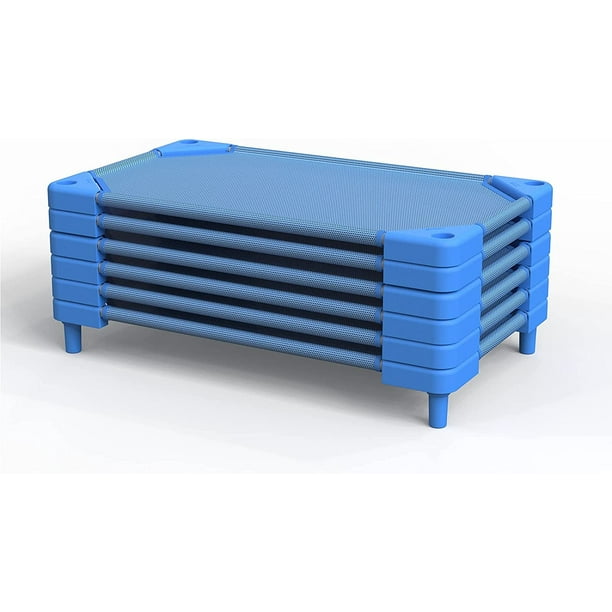 BBNBDMZ Daycare Daycare Cots Stackable Stainless Steel Tubes Cots for