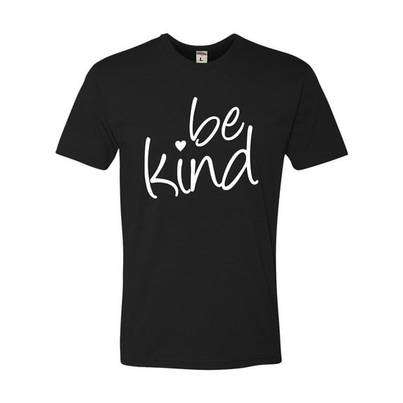 Adult Be Kind Heart Deluxe T-Shirt