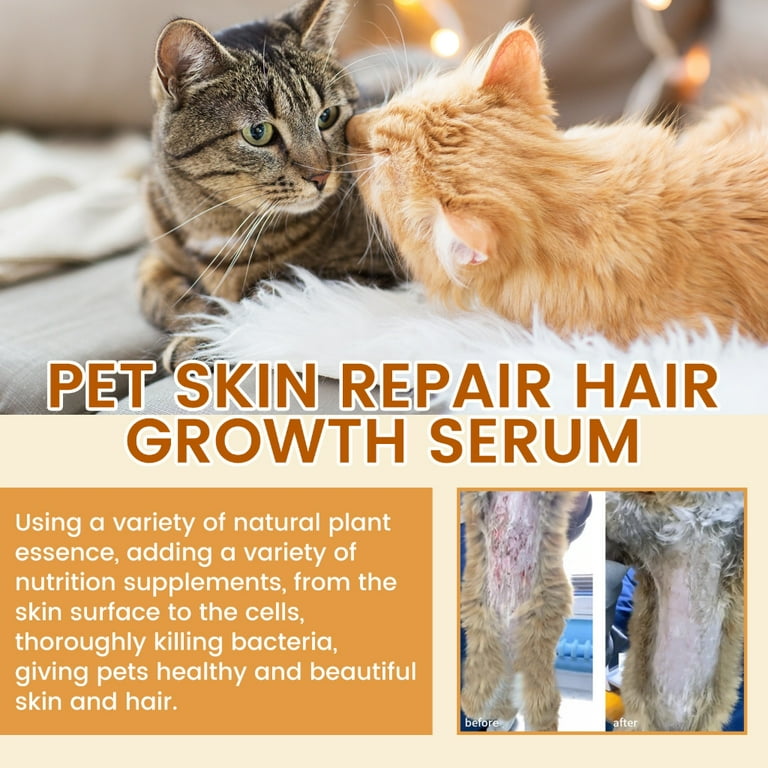 Pet Skin Care Pet Hair Regrowth Serum Pet skin Repair Essence Pet Wound Healings Dog Hair Regrowth Dog Skin Wound Walmart