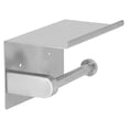 thumbnail image 2 of Tissue Paper Rack, Space Saving Stainless Steel Wall Mounted Paper Towel Rack Wear-resistant  For Bathroom For Shopping Mall For Hotel, 2 of 8