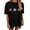 A-Black, variant on Tiweut T Shirts for Women Loose Short Sleeve Floral Print Retro Pullover Outerwear,Black