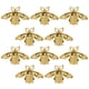 thumbnail image 5 of Pins De Broche De Dhinestone 10pcs Formas De Abeja Miel Pulnos De Perlas Decorativas Multipropósito Para Ropa Bolsos Accesorios Para El Cabello Decoración, 5 of 7