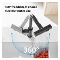 thumbnail image 4 of Black Nickel 304 Stainless Steel Pull-out Kitchen Faucet, Waterfall Mixed Water Sink Tap Multi-function Rinse Rotate 3668, 4 of 8
