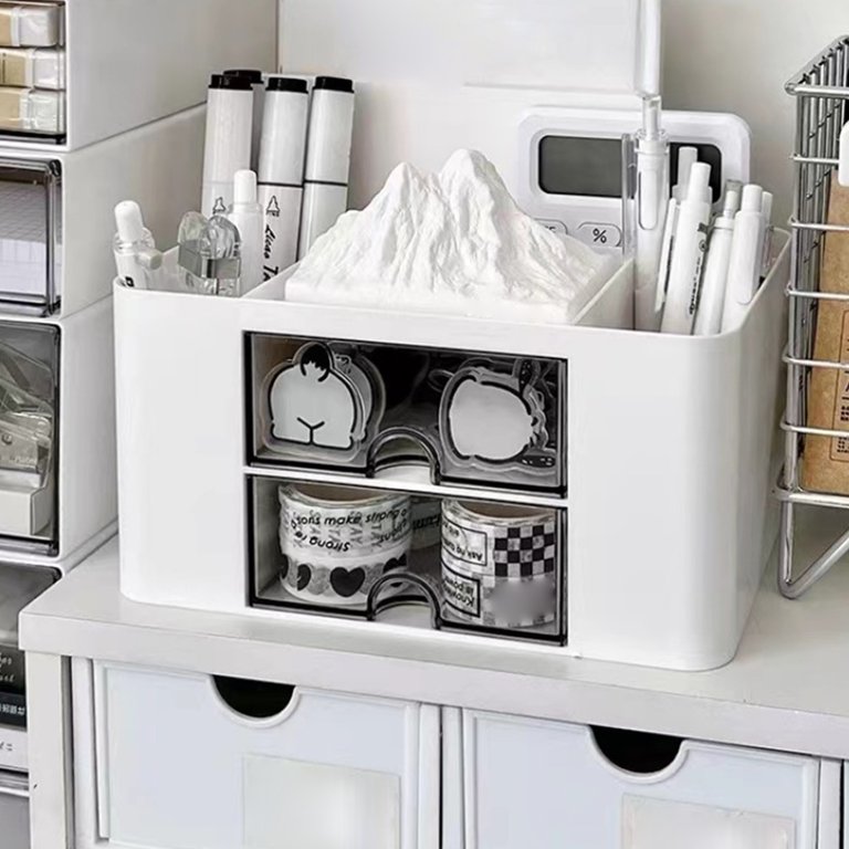 Silver Storage Basket/Holder for Kitchen Utensils and Office Supplies Silver Storage Basket/Holder for Kitchen Utensils and Office Supplies