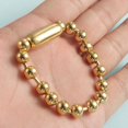 thumbnail image 2 of Stainless Steel 8mm Beads Chain Strand Bracelet, 2 of 6