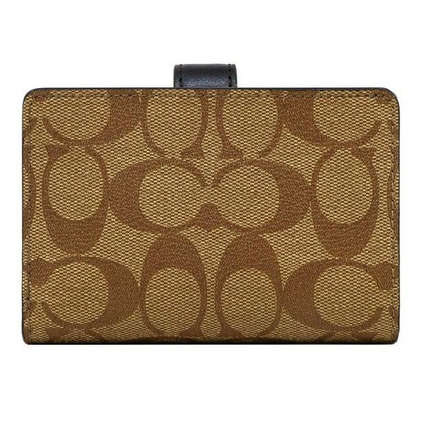 Cartera Coach F23553 Medium Corner Zip Wallet Miel Coach F23553 Bodega Aurrera en linea