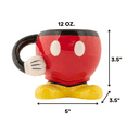 Disney Mickey Mouse Coffee Mug Disney Tea Cup in Gift Box 16oz