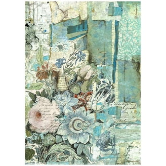 Patchwork Feather Stampera Rce Paper Sheet A4 | Papel Del Lbro De