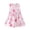 Multicolor-B, variant on 2-3T Toddler Girl Dress, Cotton Cute Floral Print Sleeveless Dress, Round Neck Summer Sundress for Beach & Daily Wear,Multicolor
