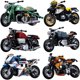 thumbnail image 1 of -Juego de bloques de construcción para motocicleta, juguete de ladrillos para armar coche de carreras BMW S1000 R1250, ideal para regalo, novedad, 1 of 4