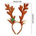 thumbnail image 3 of Lwlmwt Christmas Decorations,Antler Head Button Children's Party Decoration Christmas Fabric Headband Christmas Head Button Gift,Christmas Gifts, 3 of 4