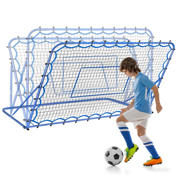 Soccer Rebounder Net Winthai, ángulo de cambio rápido de 1,8 x 1,1 m