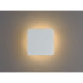 thumbnail image 3 of Progress Lighting Z-2025 1-Light Satin White LED Modern Outdoor Square Wall Light with Shade, 3 of 3