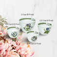 thumbnail image 6 of Portmeirion Botanic Garden Set of 4 Measuring Cups, Porcelain, Dishwasher Safe, Assorted Floral Designs, 6 of 6