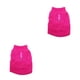 thumbnail image 1 of Greeniant Ropa para perros Suavidad Suministros para mascotas Chaleco para cachorros exquisito y flexible Trajes para perros Camisetas Sudadera Rosa roja L 2Conjunto, 1 of 6