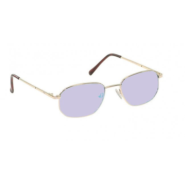 Phillips 202 Didymium Glass Working Spectacles in Sturdy Metal Frame with Removable Side Shields 53mm Eye Size