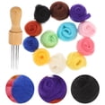 thumbnail image 2 of Shisuyan 1 Set DIY Felting Kit Needle Felting Wool Supplies Handcrafted Craft Making Accessories, 2 of 8