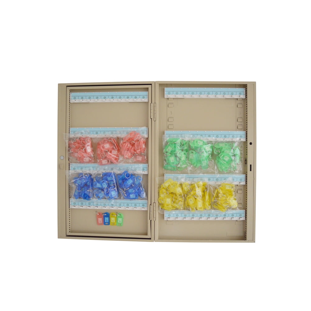 INTSUPERMAI Key Storage Cabinet Lock Box for 240 Keys Wall Mounted Steel Key Lock Safe Box