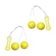 thumbnail image 1 of Paquete de 2 juguetes novedosos que hacen ruido, juguetes sensoriales para de Pascua, regalos de fiesta, bolsa de regalos, pies de calcetines amarillo, 1 of 9