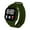 Army Green, variant on Soumake C3-12 Electronic Watch Luminous Life Waterproof Square Dial LED Spaceman Sports Men Women Digital Watch for Student